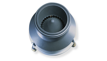 Dividing head made of PTFE coated aluminium Dividing head made of PTFE coated aluminium