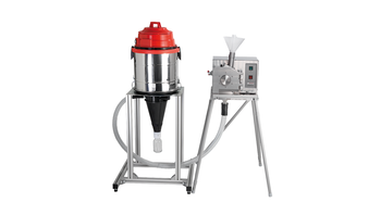 Sample exhaust system with standard Cyclone separator incl. sample glass 500 ml, for 230 V/1~