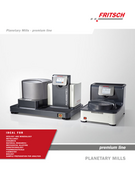 Product leaflet Planetary Mills premium line