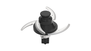 sickle knife with serrated blades made of stainless steel