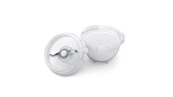 set of single-use grinding vessels 40 ml volume made of plastic PP  (set = 10 pieces)