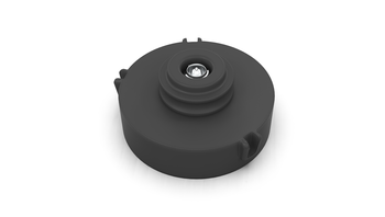 adapter for single-use grinding vessel