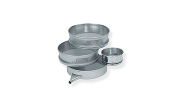 POM plastic - without window - for dry sieving for all test sieves up to 200 mm/8" dia.